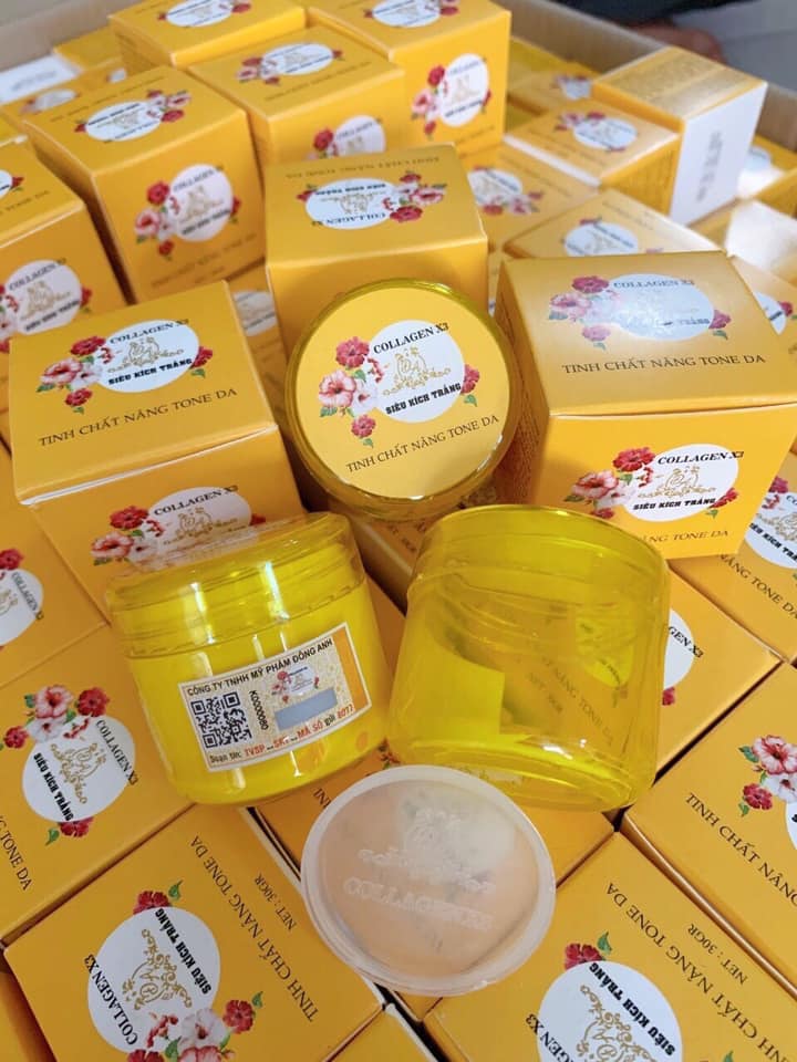 Kem kích trắng X3 collagen Đông Anh