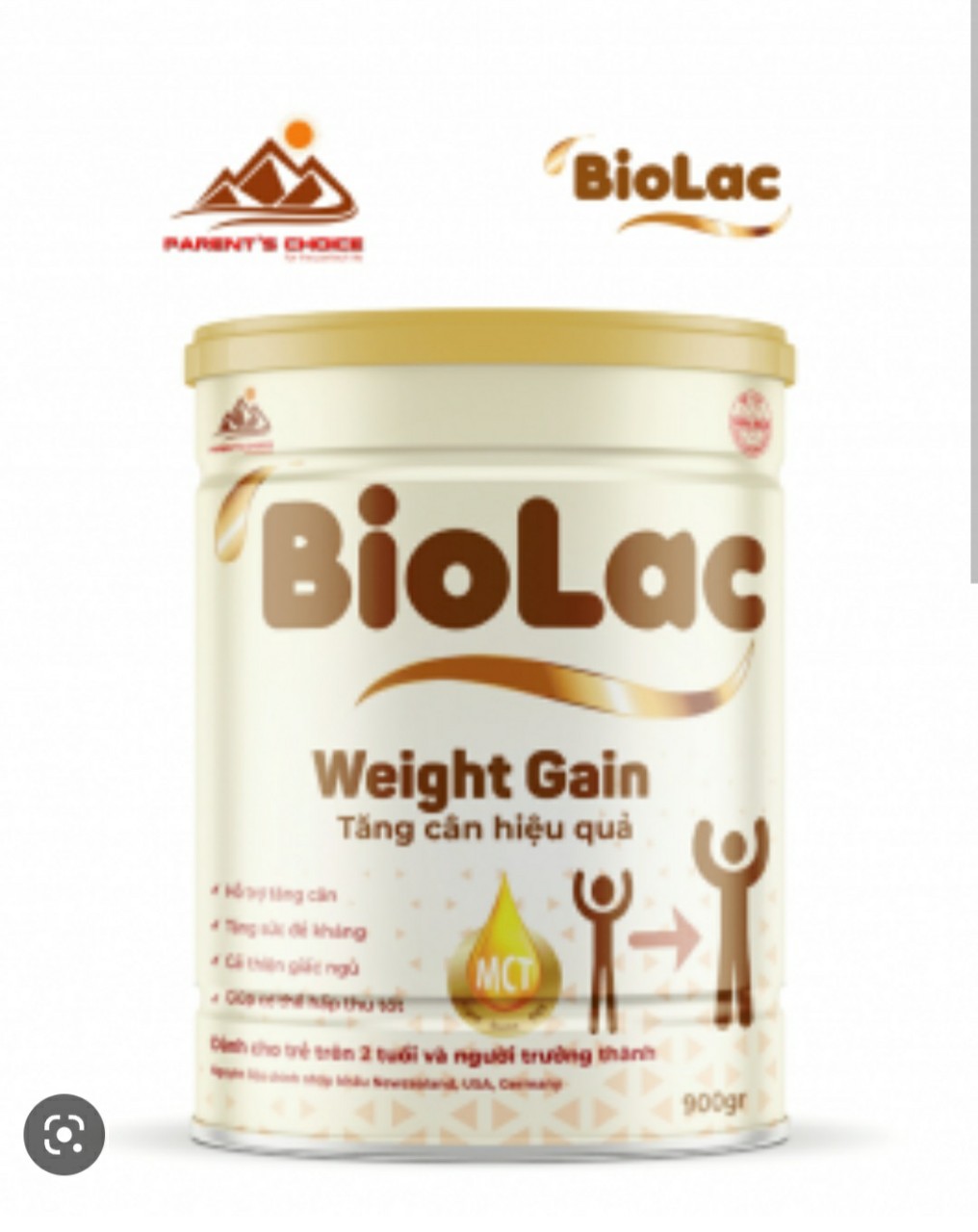 SỮA BIOLAC WEIGHT GAIN 900G ( TĂNG CÂN HIỆU QUẢ)