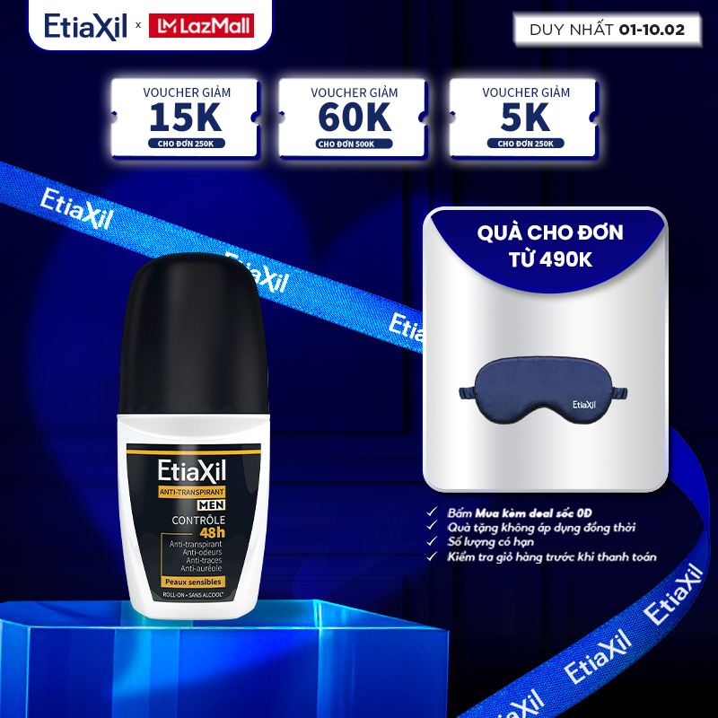 Lăn khử mùi Etiaxil men 50ml