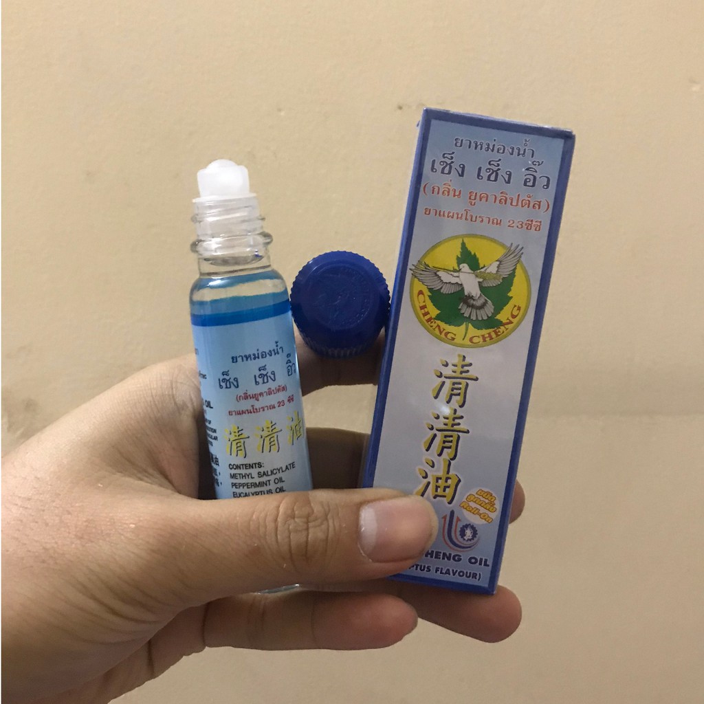 Combo 12 Dầu Nóng Cheng Cheng 23Ml Thái Lan