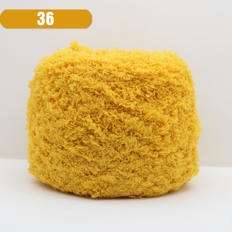 Len bông xù 40 màu (cuộn 100g)
