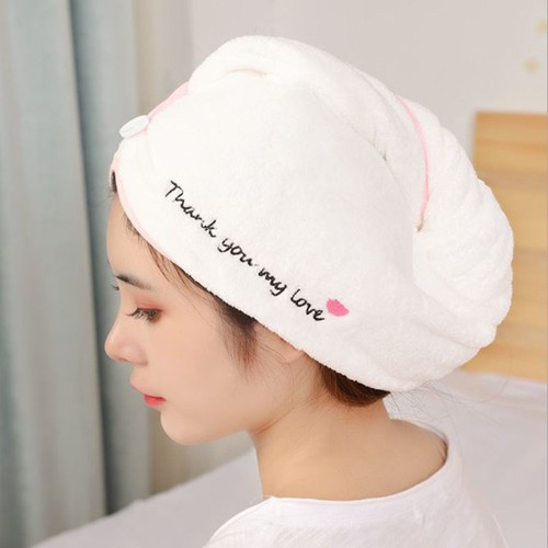 Khăn ủ tóc siêu thấm cotton siêu mềm