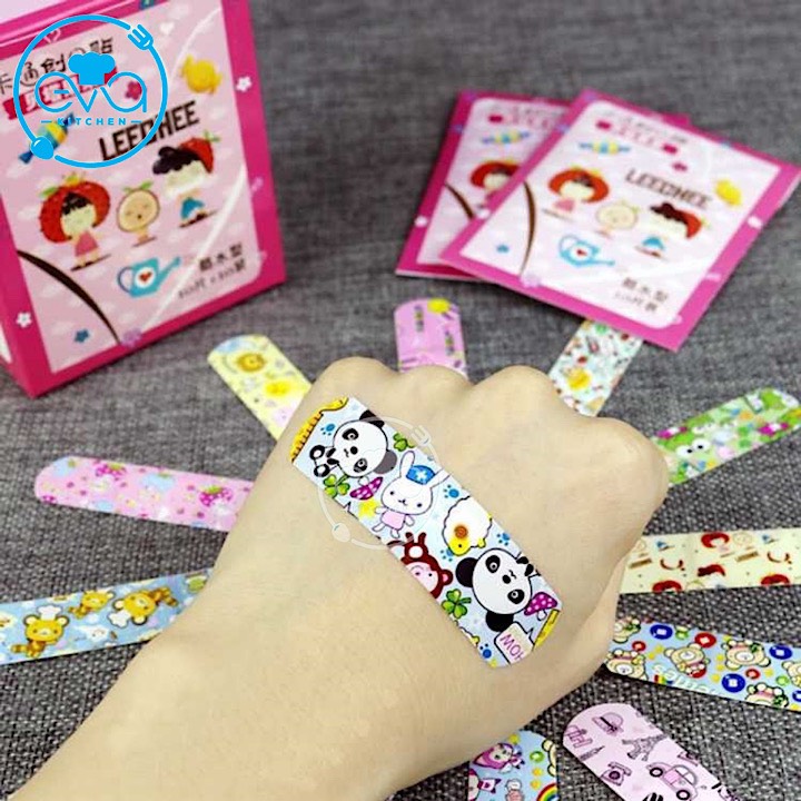 [HCM]Set 10 Miếng Băng Keo Cá Nhân Hoạt Hình Cute Bandages