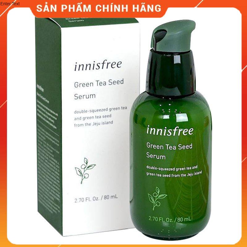 [Hcm]Serum Innisfree Cấp Ẩmse Khít Lỗ Chân Lông - Dưỡng Trắng Da 80Ml(Hàn Quốc) - Tredepstore