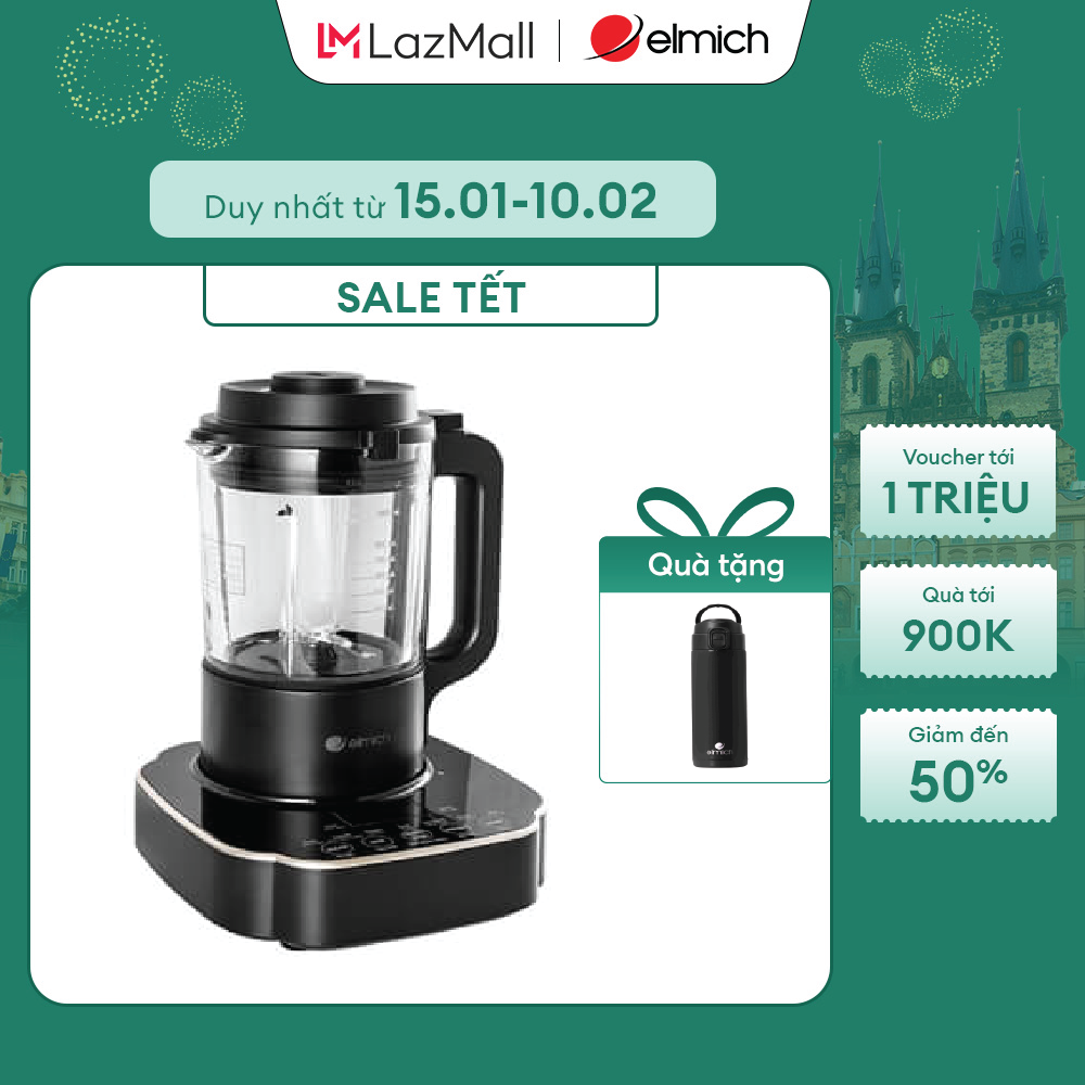 (SALE TẾT)Máy làm sữa hạt Elmich CBE 3904OL