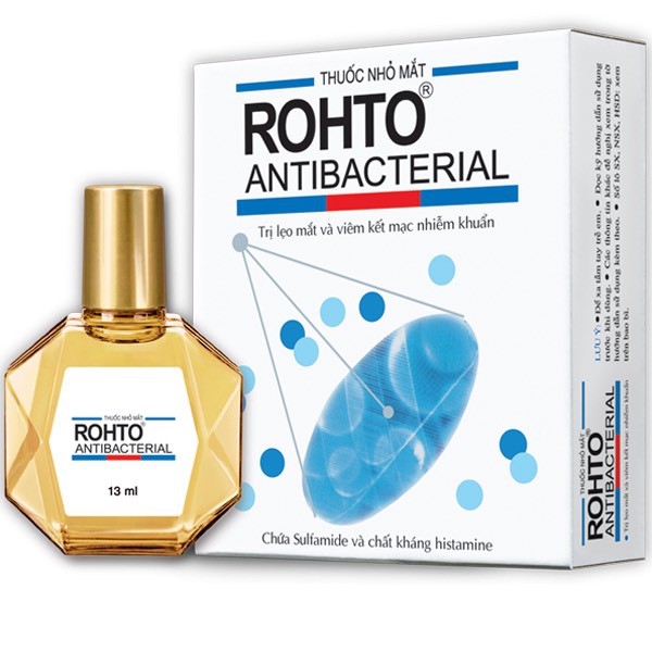 Rohto Antibacterial - Thuốc Nhỏ Mắt Kháng Khuẩn Chất Lượng Sản Phẩm Đảm Bảo An Toàn Đến Sức Khỏe Và Cam Kết Hàng Đúng Như Mô Tả