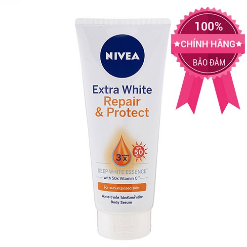 Serum Dưỡng Thể Săn Da Dưỡng Trắng Và Chống Nắng Nivea Ngày 180Ml Sản Phẩm Tốt Chất Lượng Cao Cam Kết Như Hình Độ Bền Cao