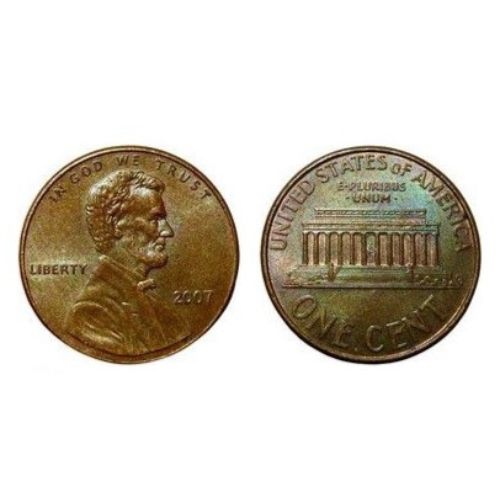 Sưu tầm xu 1 cent Mỹ phiên bản cũ làm quà tặng