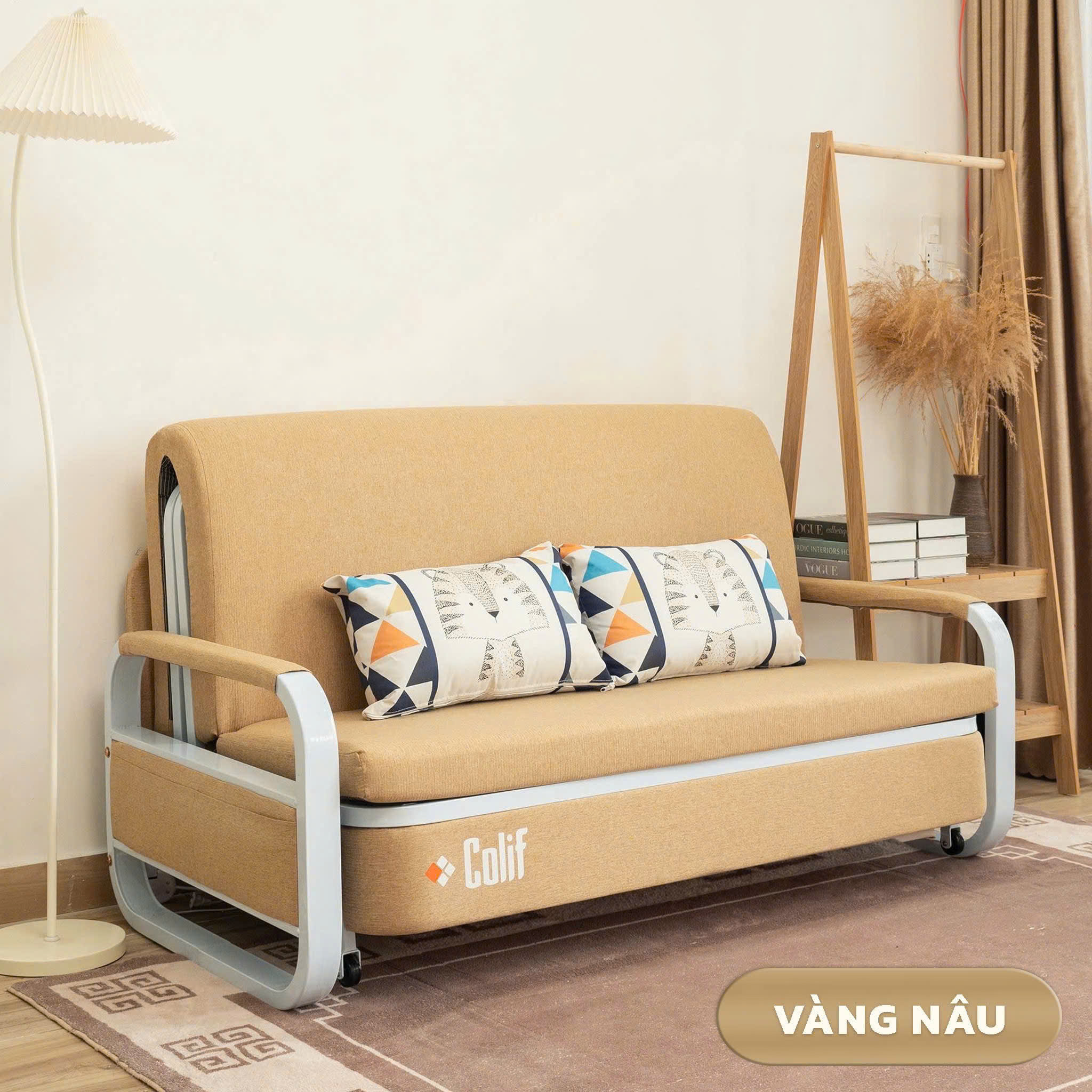 Giường sofa thông minh COLIF Smart Bs Cao Cấp - Ghế sofa giường gấp gọn bền chắc thiết kế đa năng có