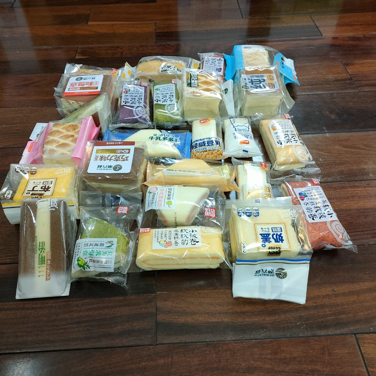 bánh chocopie bông lan bánh đài loan mix sandwich bánh mì tươi bánh mix đài loan nhiều vị gồm 6 vị t