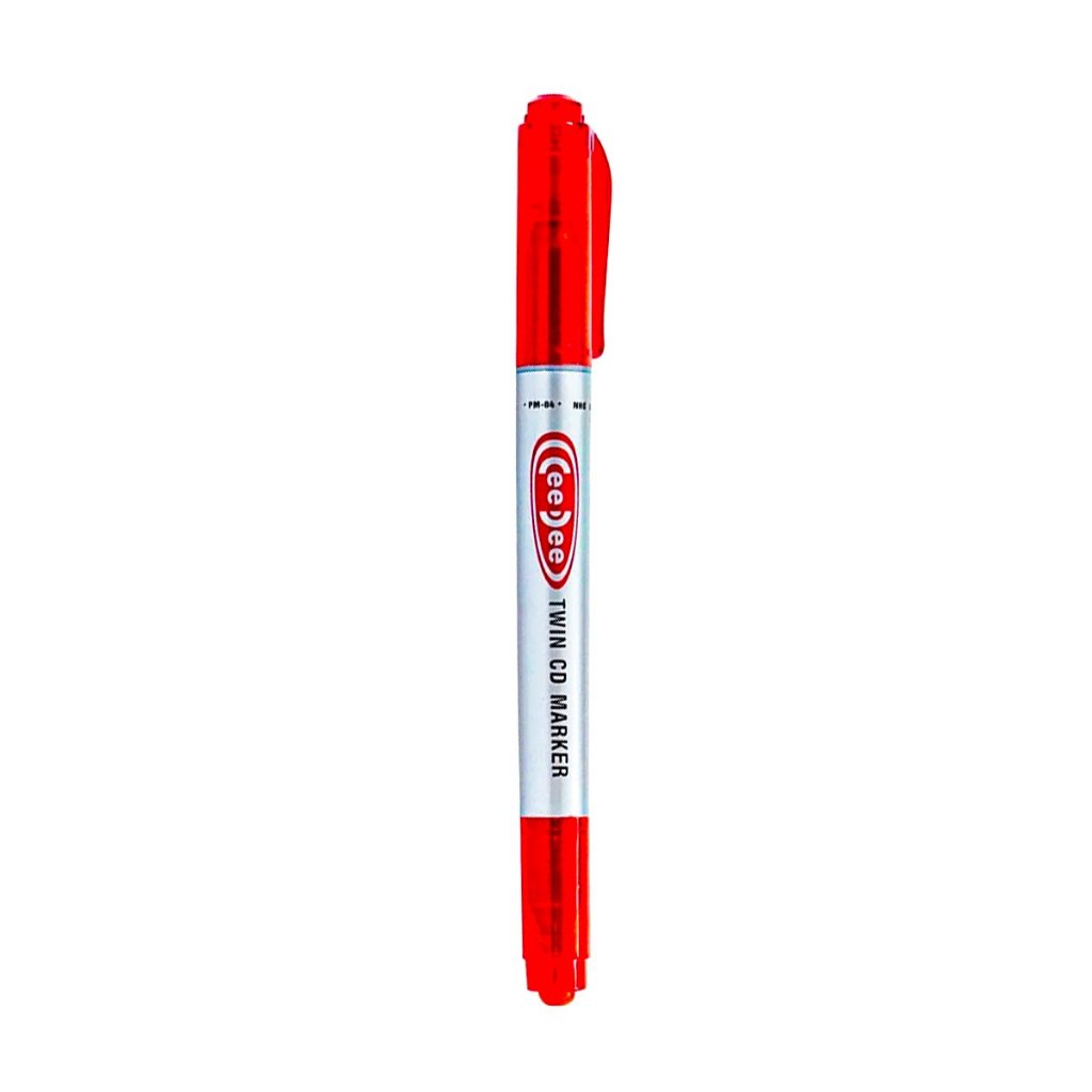 (Hộp 10 chiếc) Bút lông dầu dạ kim PM-04 hai đầu nét nhỏ 0.4mm và 1mm