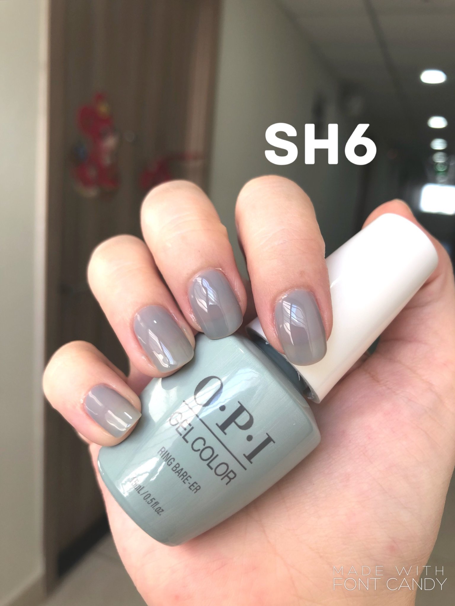 [Hcm]Sale 50% Sơn Móng Tay - Sơn Gel Hơ Máy Opi (Gcsh6)