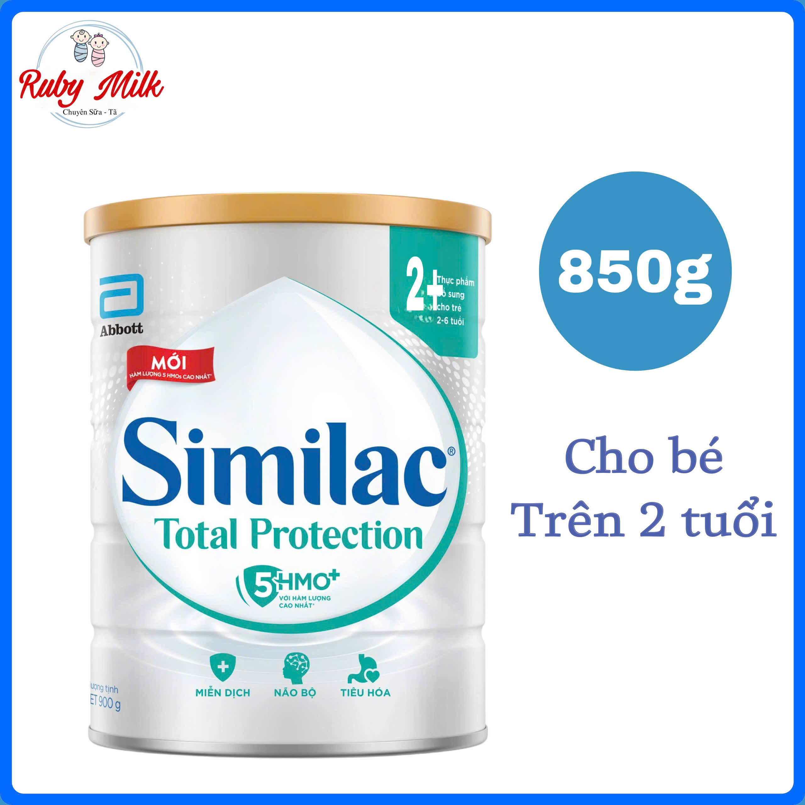 Sữa Similac Total Protection 2+ lon 800g (dành cho bé trên 2 tuổi)
