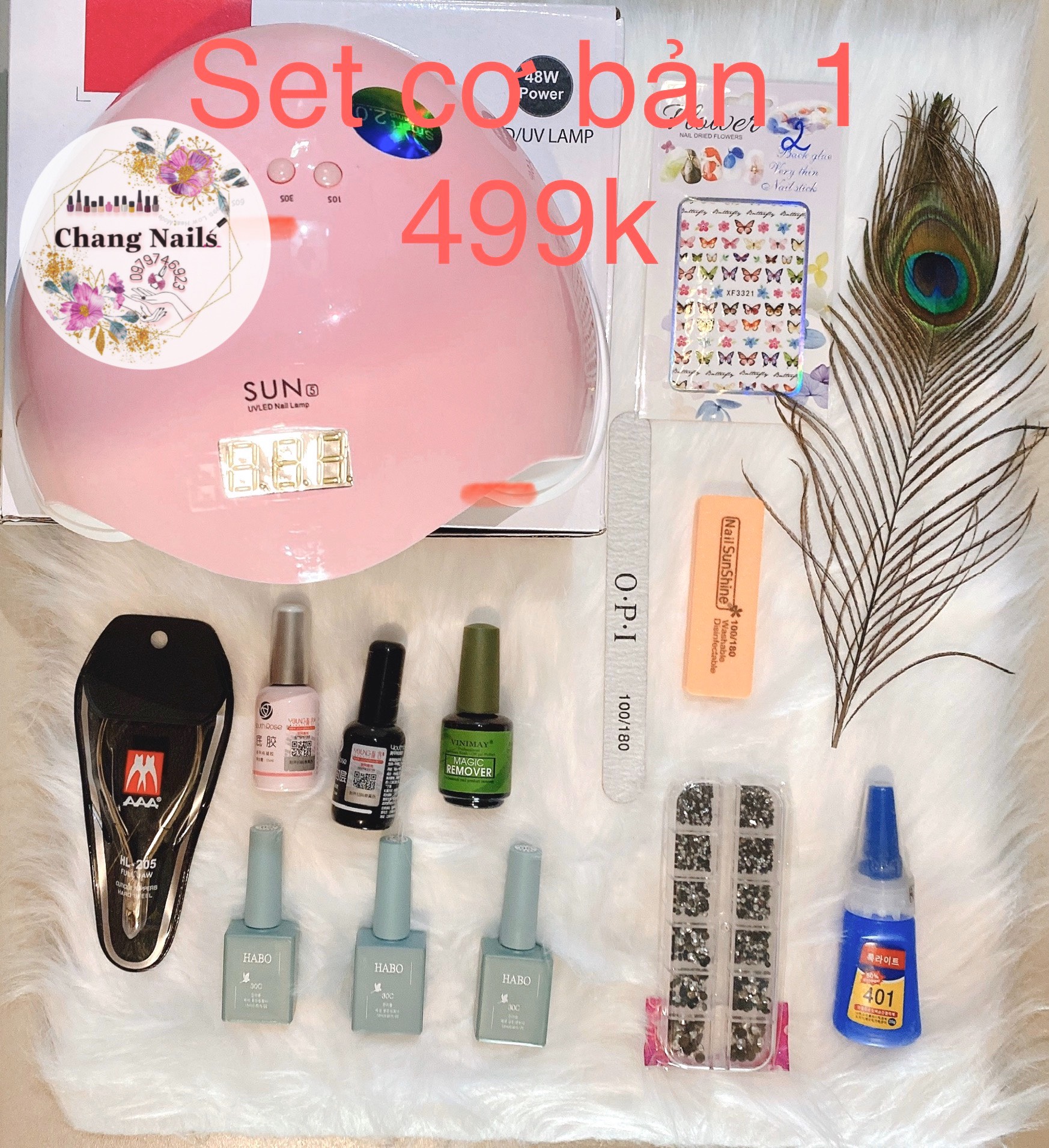 [HCM]Set học nail cơ bản