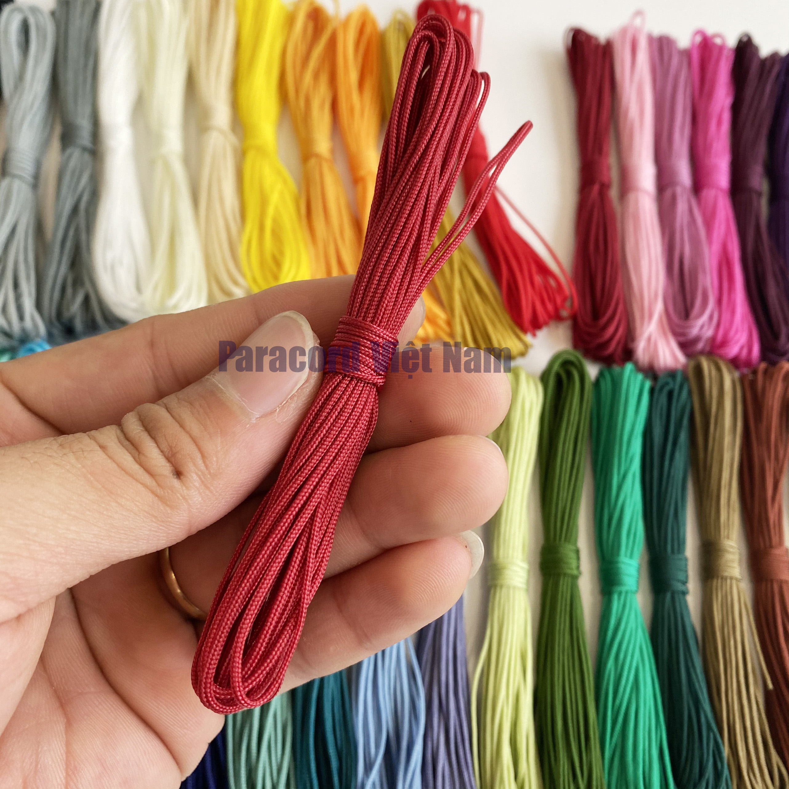[ Dây Xịn ] Dây Dù 1mm Đan Vòng Tay - Cuộn 5 Mét
