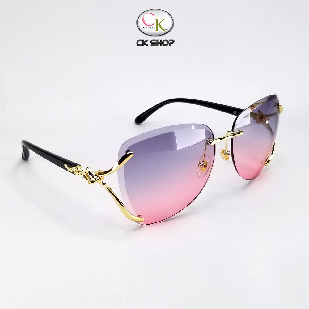 Kính mát nữ mắt kính phân cực chống tia UV chống nắng - Form kính ôm mặt chắn gió bụi bảo vệ mắt 7K 