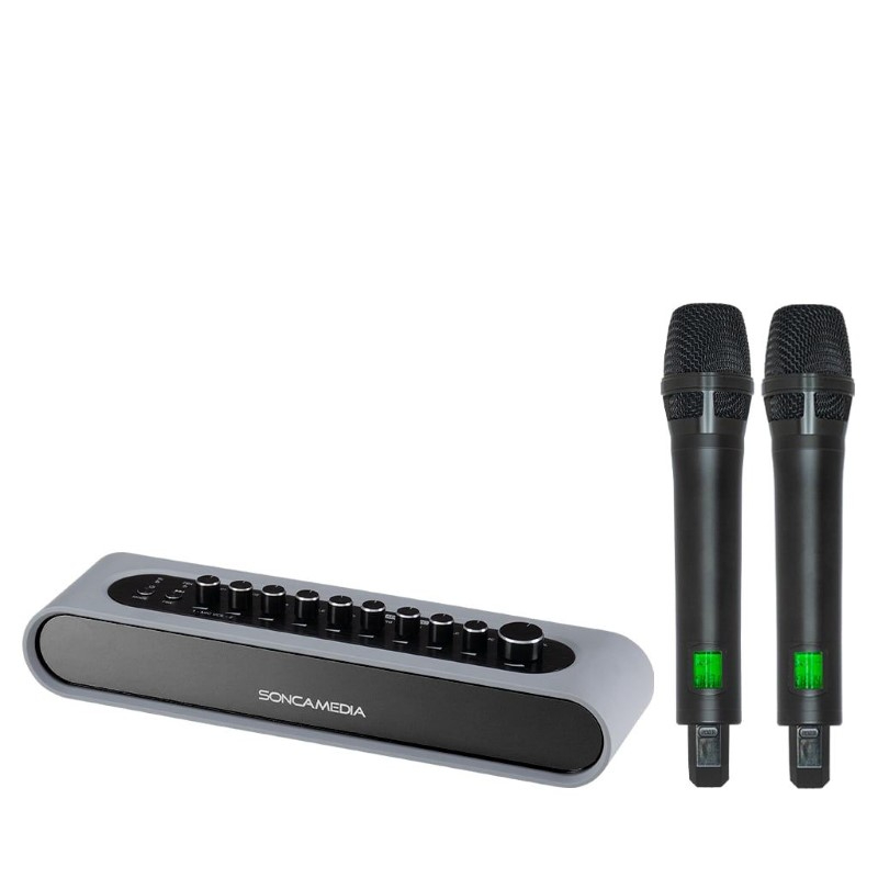 Vang Cơ Tích Hợp Micro Acnos MI36 Micro Không Dây Bluetooth 5.0 Có Cổng Kết Nối Nhập Đức Bảo Hành 12 Tháng