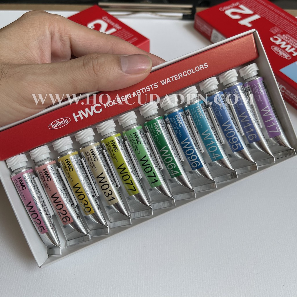 [HCM]Màu Nước Tuýp Holbein Pastel 5ml