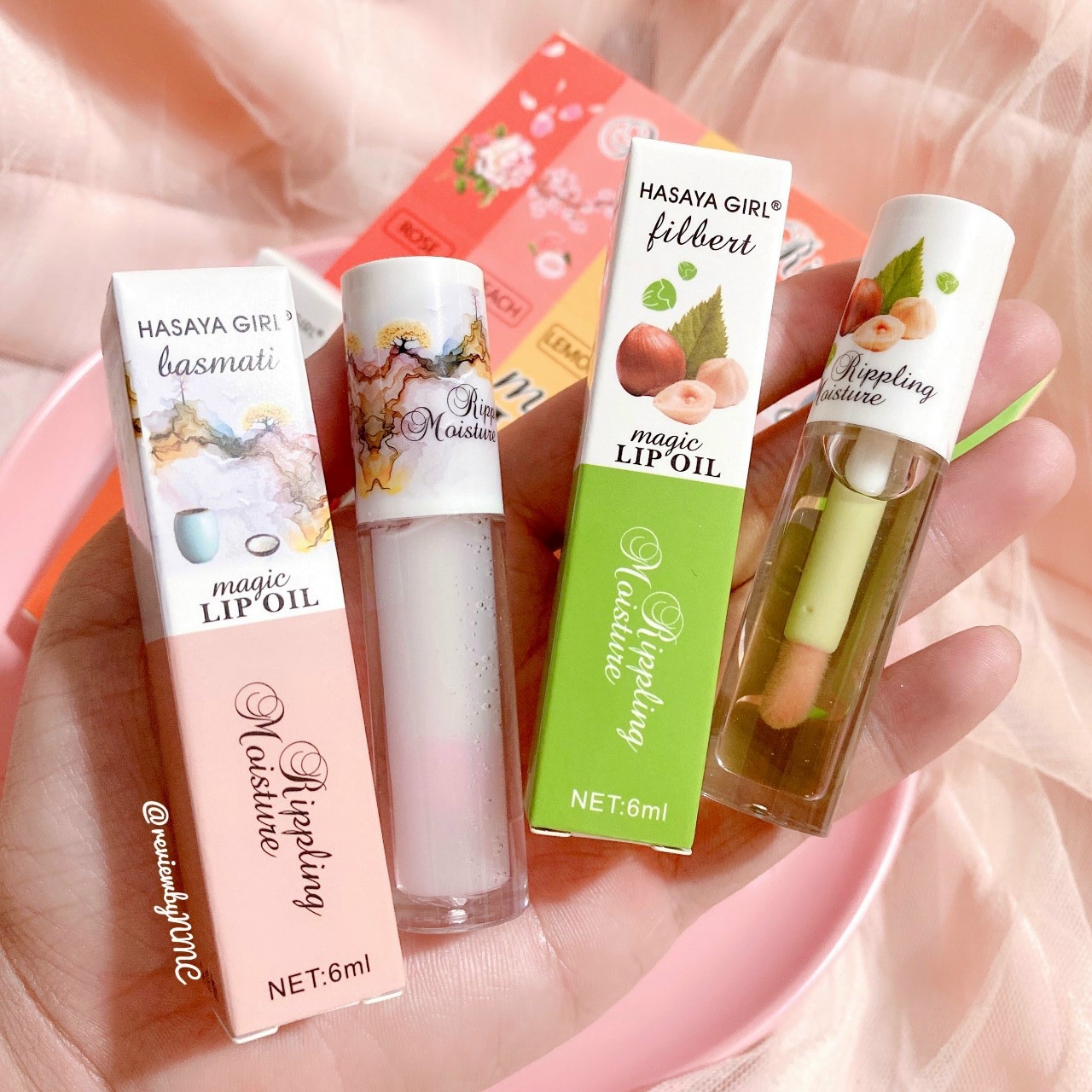 [HCM]Son Bóng Dưỡng Hồng Môi Mềm Môi Hương Vị Trái Cây Hasaya Girl Magic Lip Oil (Lẻ 1 Cây)
