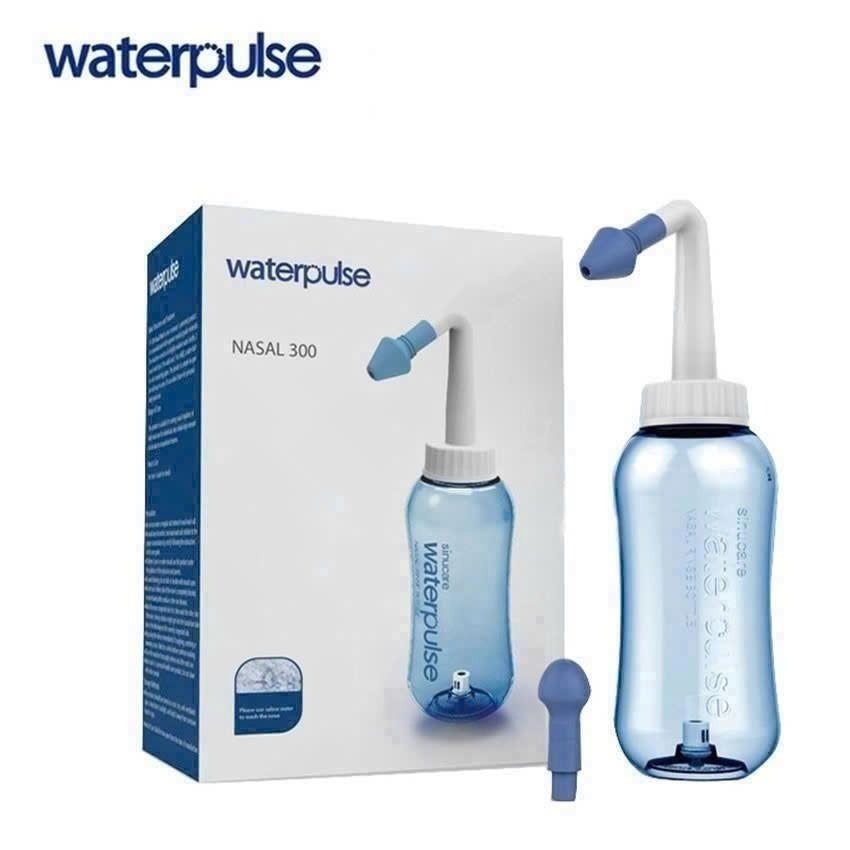 Bình Rửa Mũi Waterpulse Nasal 300 Chính Hãng – Bình Rửa Mũi Xoang Giảm Nghẹt Mũi Viêm Mũi Dị Ứng