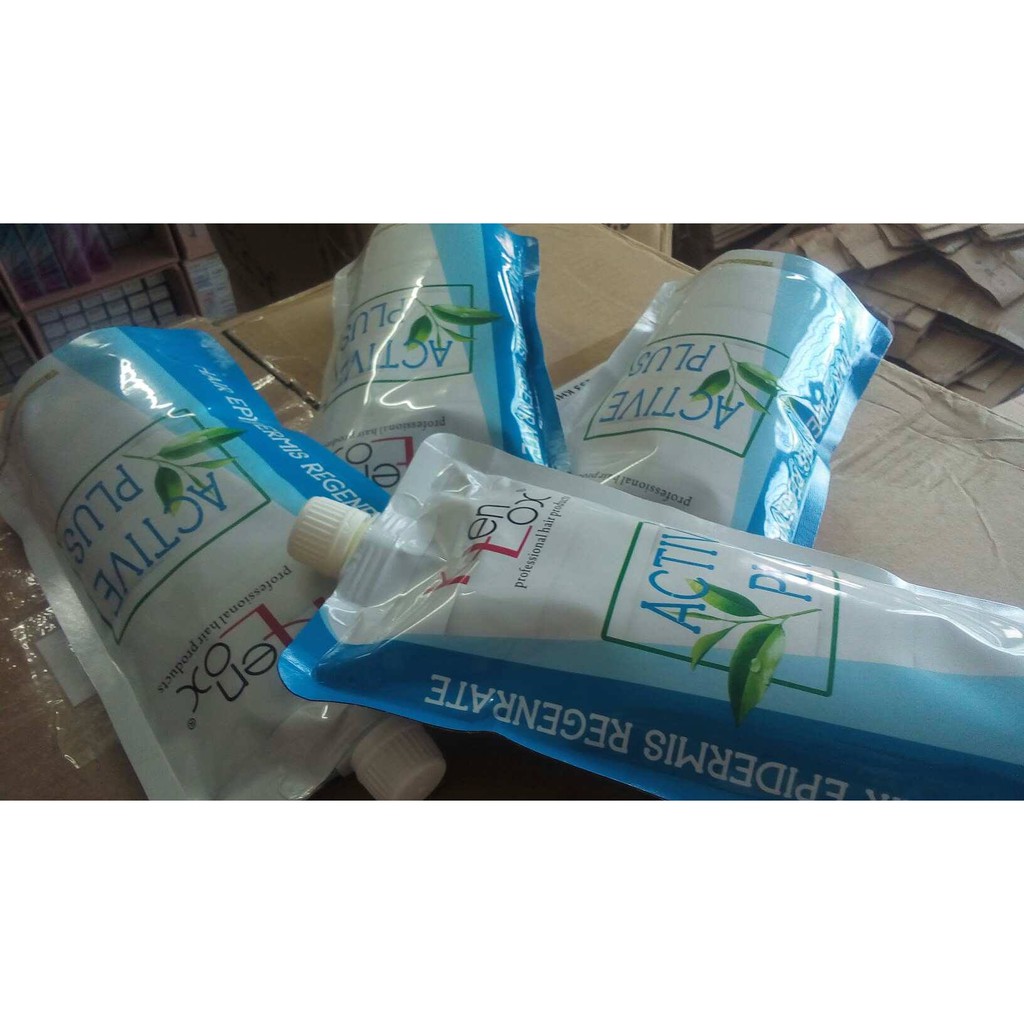 Kem Hấp Ủ Kenlox Active Plus Trà Xanh 500Ml