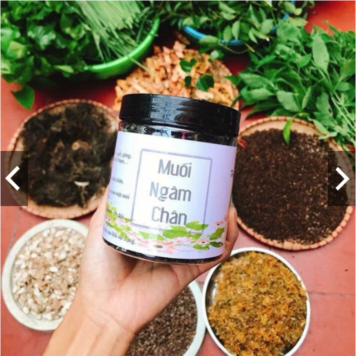 Muối ngâm chân thảo dược hỗ trợ ngủ ngon chăm sóc đôi chân đau nhức xương khớp (dùng được 40-50 lần)