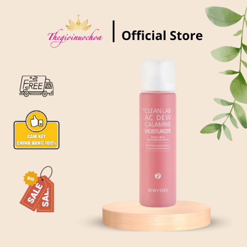 Nước cân bằng kiểm soát mụn DEWYTREE THE CLEAN LAB AC DEW CALAMINE TONER
