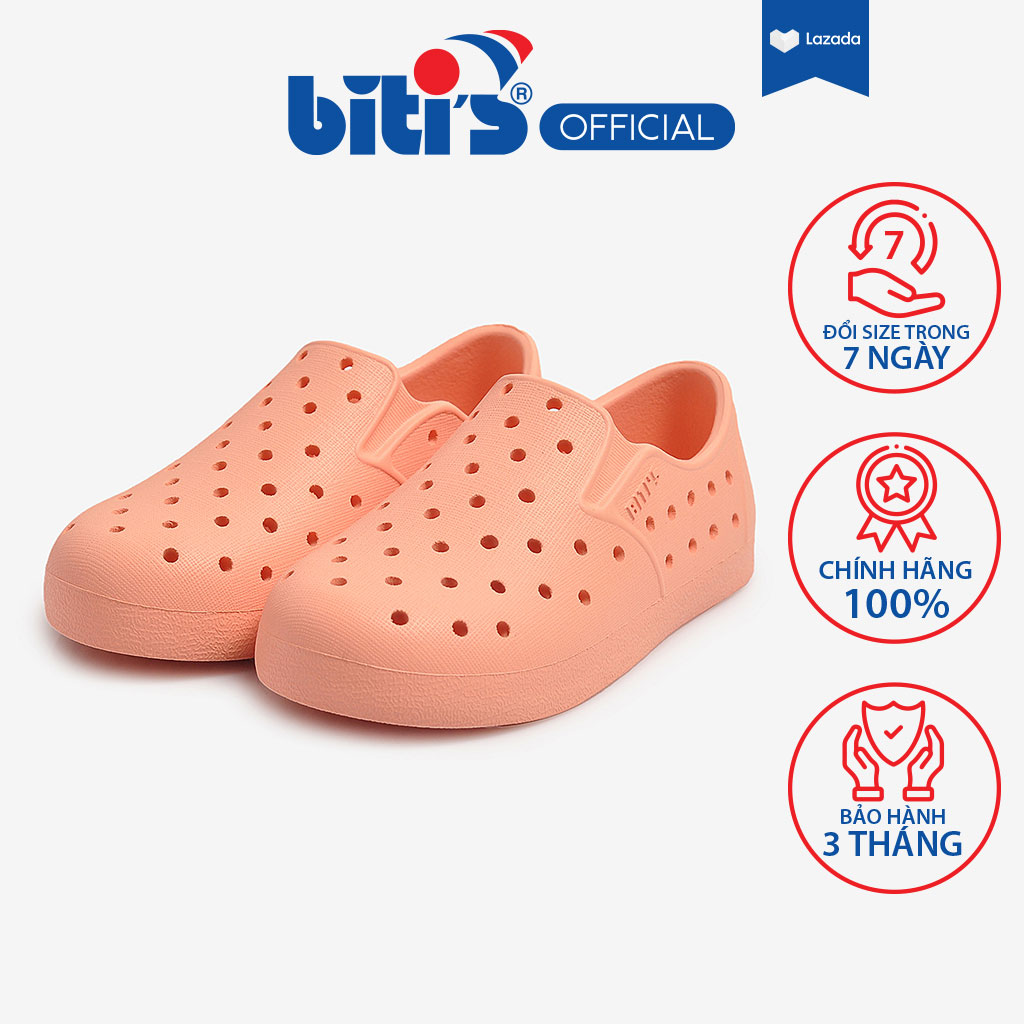 Giày Thông Dụng Eva Phun Bé Gái Bitis E-Flow BSG004001HOG (Hồng)