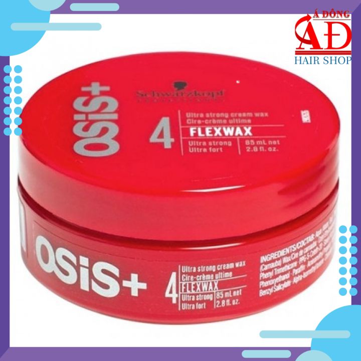 Sáp vuốt tóc cứng Schwarzkopf Professional OSIS+ Flexwax Ultra Strong Cream Wax 85ml