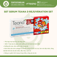 Set serum Teana D Rejuvenation dưỡng ẩm trẻ hóa da 20ml