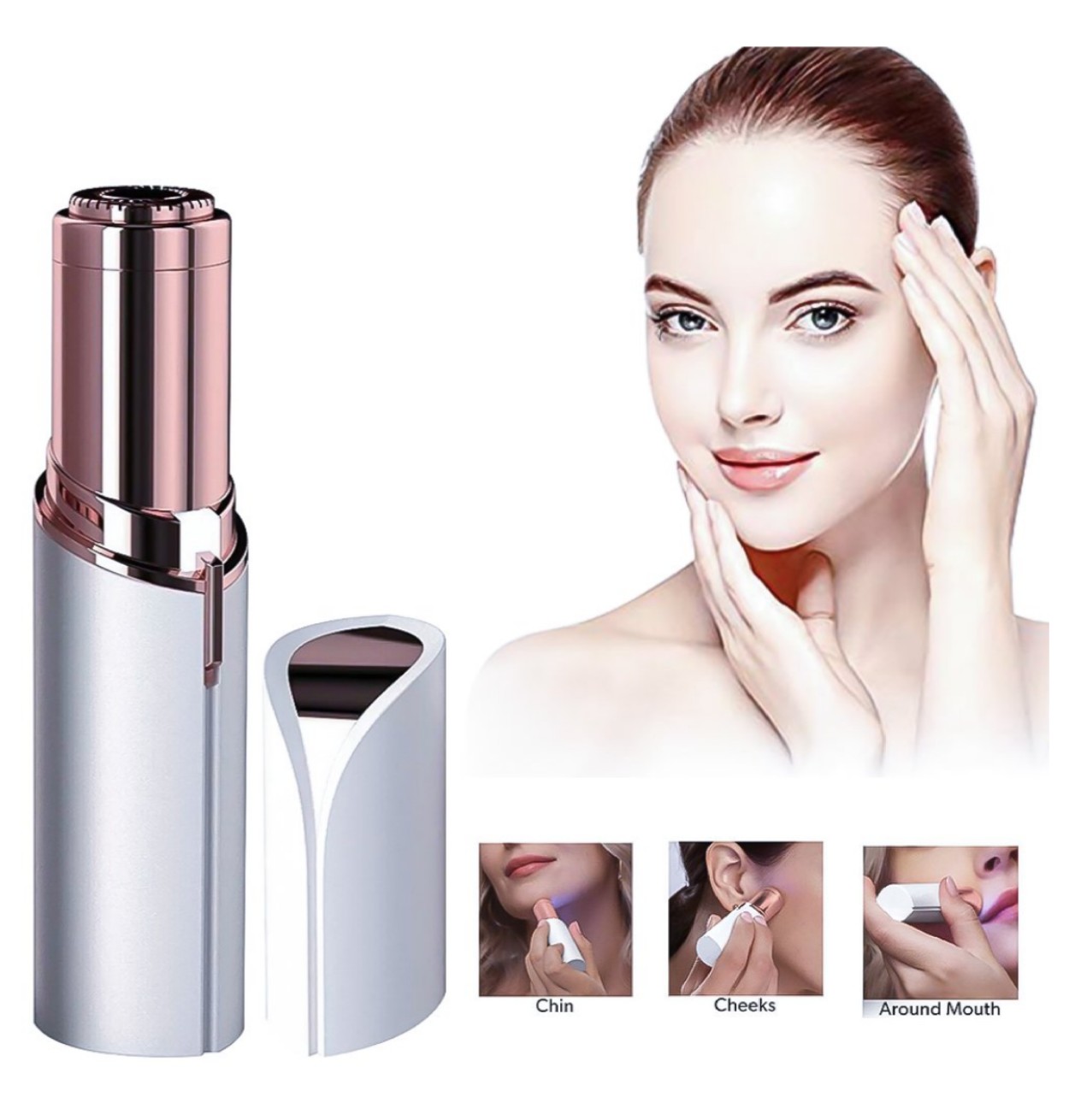 Máy cạo lông mặt bằng pin 600K