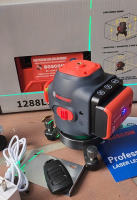 Máy cân bằng laser 12 tia bos com bs 1288 LD mới nhất có đèn báo pin - máy bắn cốt laze siêu sáng