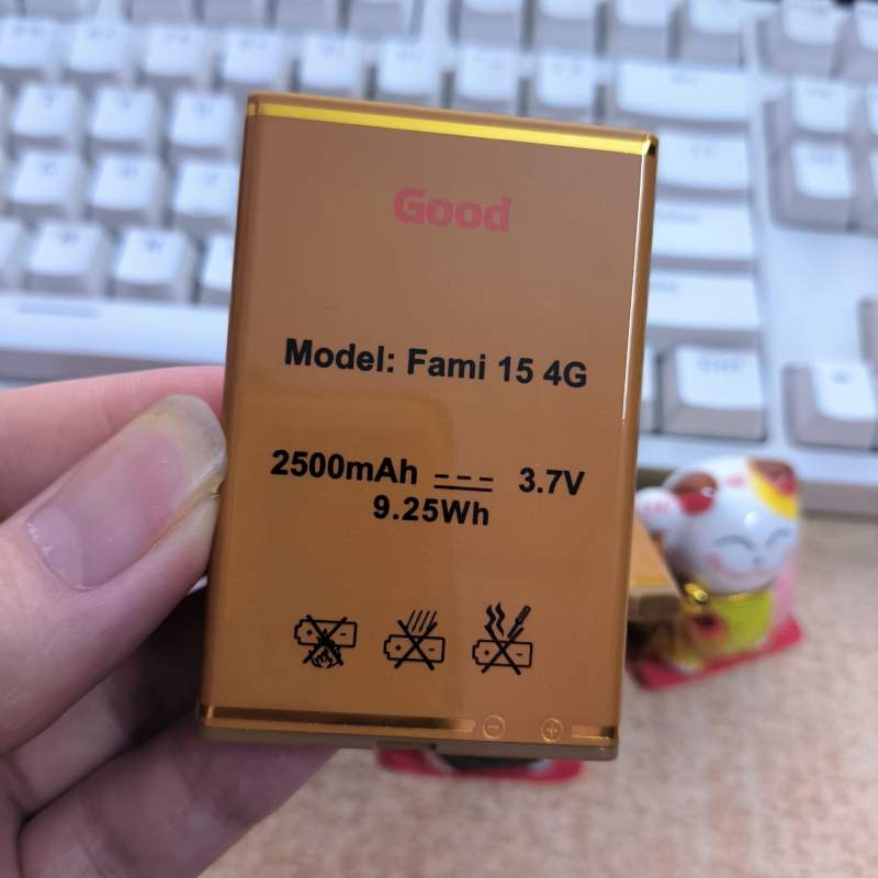 Pin điện thoại Fami 15 4G dung lượng 2500mAh