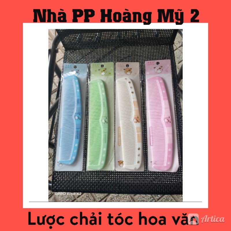 [Hcm]Lược Chải Tóc (Hoa Văn)