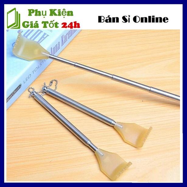 Dụng Cụ Gãy Lưng Inox Kéo Dài Tiện Dụng -Cây Gãi Lưng INOX Gấp Gọn Hình Bàn Tay