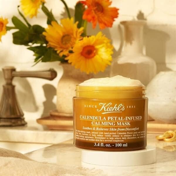 Mặt Nạ Hoa Cúc Kiehls Calendula Petal - Infused Calming Mask 100Ml