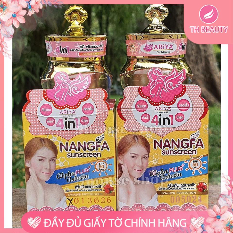 [Hcm][Chính Hãng] Kem Dưỡng Da Chống Nắng Nangfa 4In1