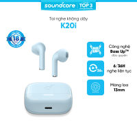 Tai nghe bluetooth Semi In-Ear soundcore K20i | Siêu gọn nhẹ | Chống nước IPX5 | AI Translation