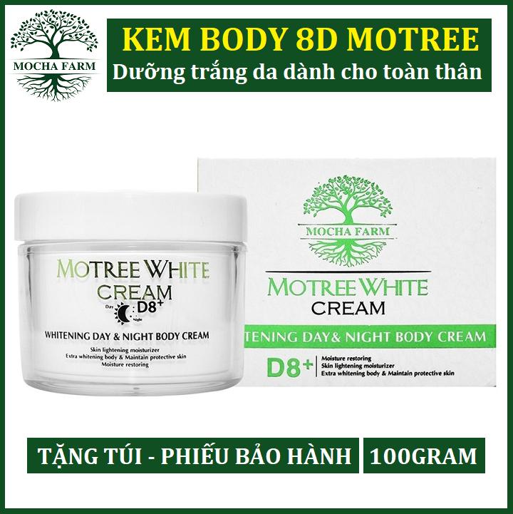 Kem Trắng Da Body 8D Motree - Mua 1 Tặng 1 Ống Serum Tế Bào Gốc