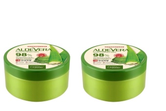 [Hcm]Bộ 2 Gel Dưỡng Thể Nha Đam Organia Aloe Vera Soothing Gel 98% 2 X 300G