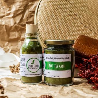[HCM]Bột Trà Xanh Bảo Lộc Nguyên Chất Bảo Nam 100g - Chăm Sóc Da
