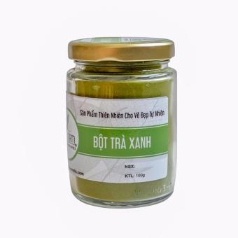 [Hcm]Bột Trà Xanh Nguyên Chất Bảo Lộc 100G - Hỗ Trợ Giảm Cân