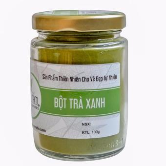 [HCM]Bột trà xanh phục hồi làn da cháy nắng 100g