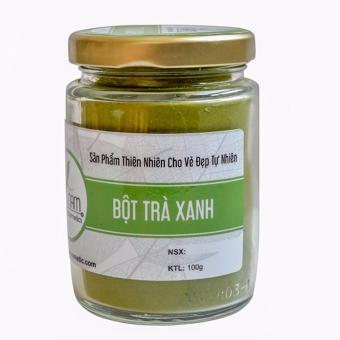 [HCM]Bột trà xanh phục hồi làn da cháy nắng 100g