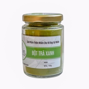 [Hcm]Bột Trà Xanh Phục Hồi Làn Da Cháy Nắng 100G