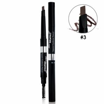 Chì mày định hình Aroma Square Eyebrow Pencil No.03 Hàn Quốc 2.5g (Màu nâu)