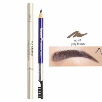 Chì Vẽ Chân Mày Aroma Eyebrow Pencil No.44 Hàn Quốc 2G (Nâu Xám) - Hàng Chính Hãng