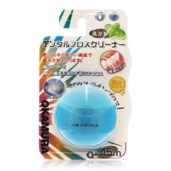 Cuộn chỉ tơ kẽ răng nha khoa cao cấp Nhật bản 45m (nhiều màu)- Okamura (Japan)