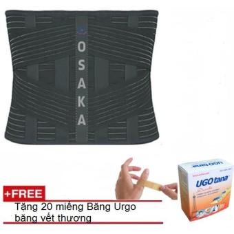 Đai Lưng Hỗ Trợ Cột Sống Lưng Cao Cấp Osaka (Size M) + 20 Miếng Băng Urgo Băng Vết Thương