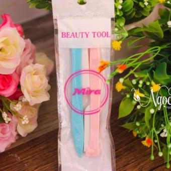 Dao tỉa chân mày Mira Beauty Tool Hàn Quốc (2 dao)